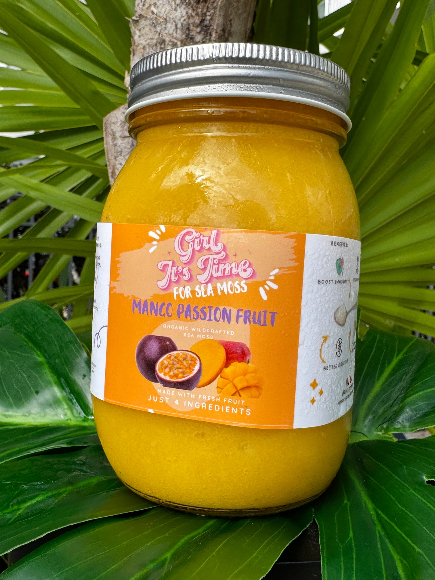 Mango Passion Fruit Sea Moss